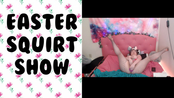 Poster for 4 Best Squirts - Apr 15, 2020 - Bonsai Bon - Manyvids Star - Easter, Squirting, Squirt (Бонсай Бон Спринцовка)