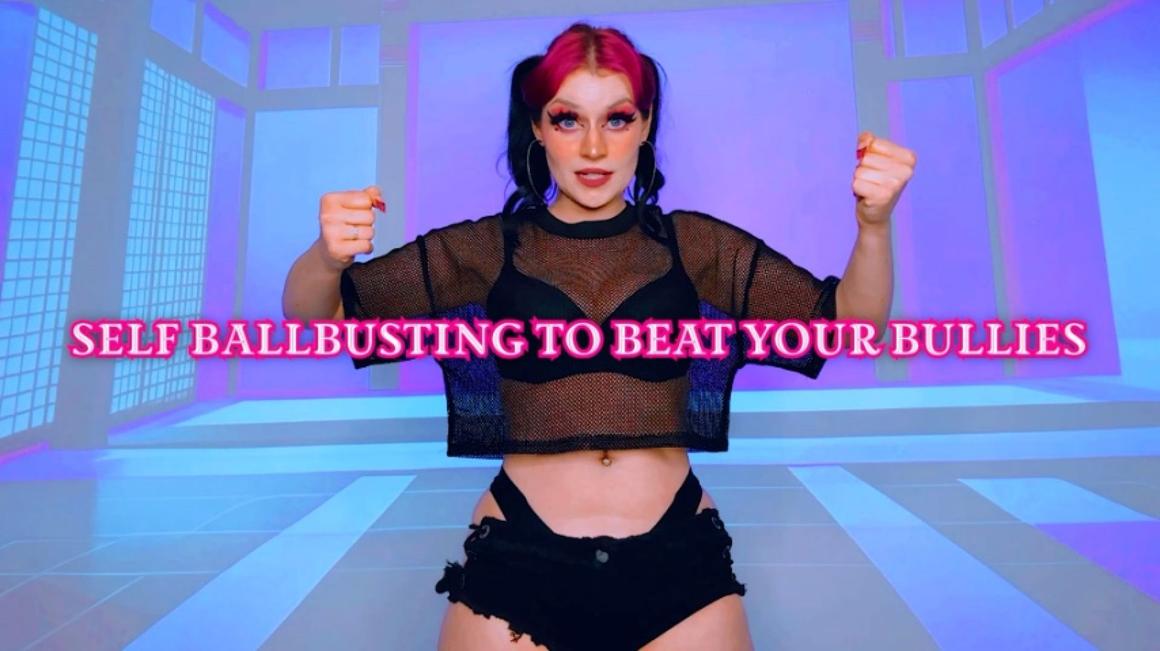 Poster for Starry Yume - Self Ballbusting To Beat Your Bullies - Manyvids Star - Sfw, Femdom Pov, Cbt Instruction (Звездная Юмэ Фемдом Pov)