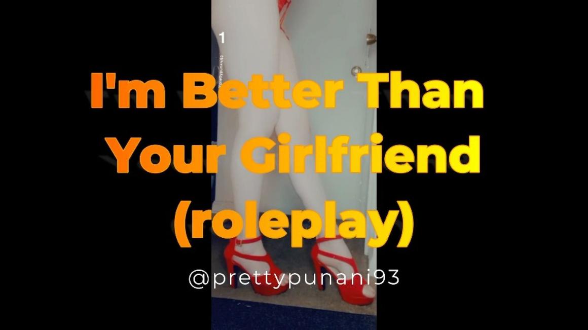 Poster for Manyvids Star - Lizzymaestro - I'M Better Than Your Girlfriend Roleplay - Brunette, Roleplay, Amateur (Ролевая Игра)