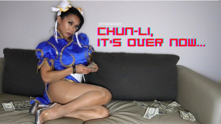 Poster for Chun-Li, It'S Over Now - Manyvids Star - Fit Mynx - Asian, Solo Female (Фит Минкс Только Женщины)