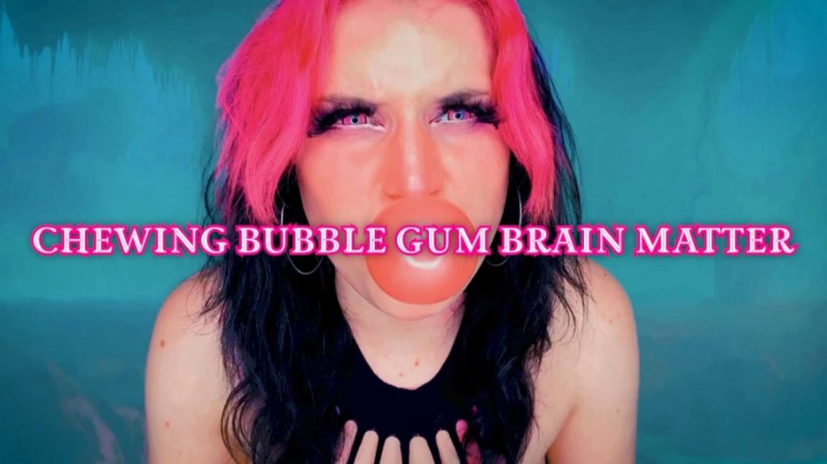 Poster for Chewing Bubble Gum Brain Matter - Starry Yume - Manyvids Girl - Bubble Gum, Chewing (Звездная Юмэ Жевательная Резинка)