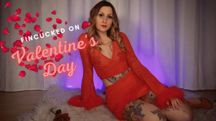 Poster for Manyvids Star - Fincucked On Valentine'S Day - February 13, 2022 - Miss Flora Vanity - Financial Domination, Tattoos, Cuckolding (Тщеславие Мисс Флора Татуировки)