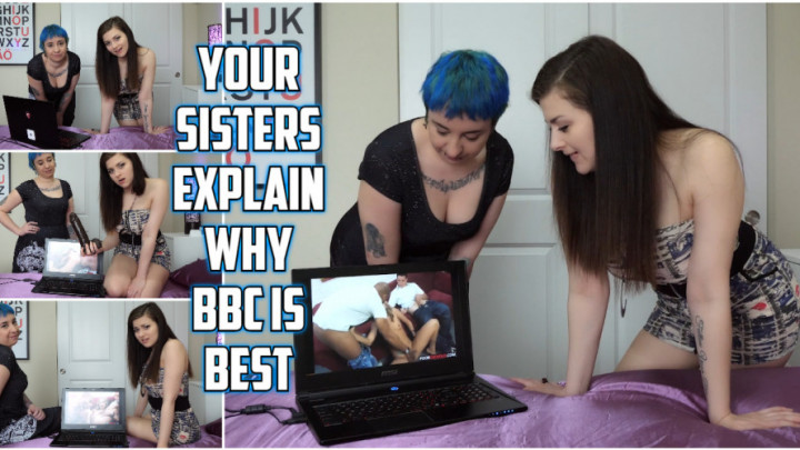 Poster for Ellie Idol - Manyvids Girl - Your Sisters Explain Why Bbc Is Best - February 26, 2018 - Sisters, Interracial (Элли Айдол Сестры)