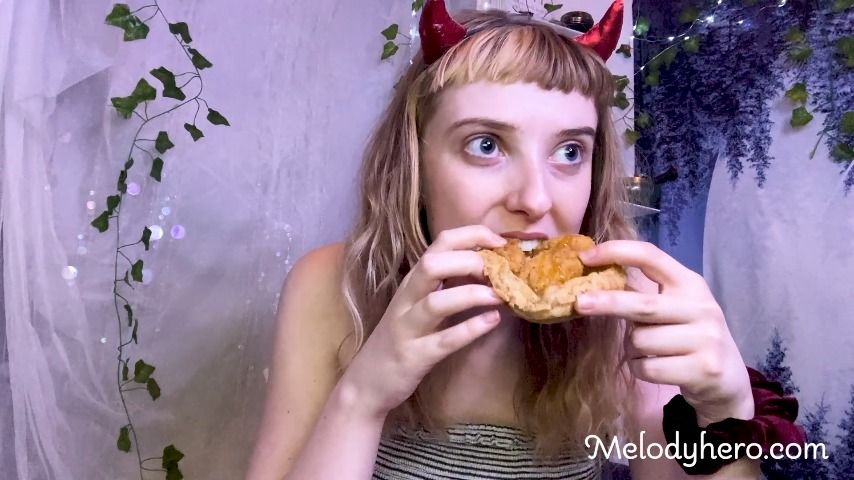 Poster for Melodyhero - Manyvids Girl - Chicken And Waffles Mukbang And Chat - Mukbang, Sfw, Food (Мукбанг)