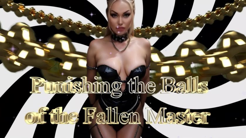 Poster for Clips4Sale Girl - Mistress Misha Goldy - In The Grip Of Revenge: Punishing The Balls Of The Fallen Master - Jerk Off Instruction, Submissive / Slave Training, Verbal Humiliation (Госпожа Миша Голди Словесное Унижение)