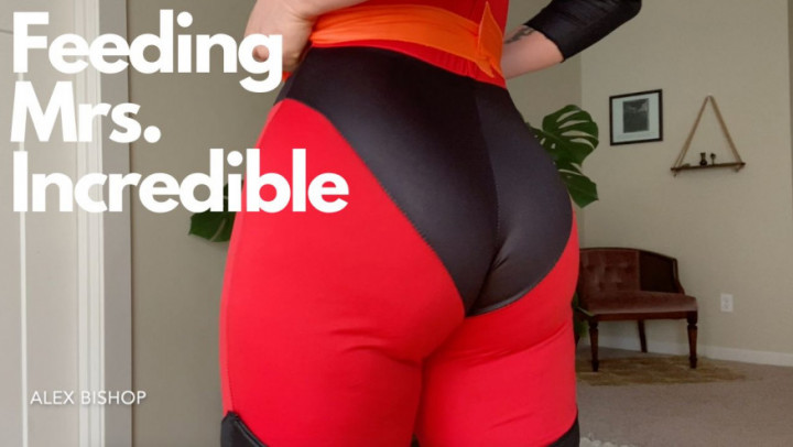 Poster for Feeding Mrs. Incredible - June 10, 2023 - Alex Bishop - Manyvids Girl - Curvy, Feeder/Feedee (Алекс Бишоп Изогнутый)