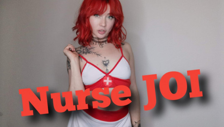 Poster for Naughty Nurse Joi - Evaray - Manyvids Girl - Nurse Play, Role Play (Эварай Игра В Медсестру)