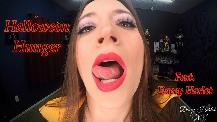 Poster for Theharlothouse - Halloween Hunger - October 20, 2022 - Manyvids Girl - Giantess, Vore (Великанша)