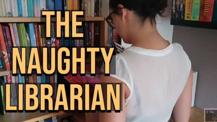 Poster for Manyvids Model - The Naughty Librarian - Summer Fox - Asian, Library, Pov Sex (Летняя Лиса Библиотека)