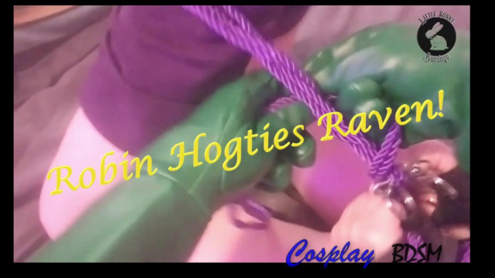 Poster for Manyvids Girl - Littlebunnyb - Robin Hogties Raven - Aug 4, 2021 - Taboo, Bdsm, Pov (Табу)