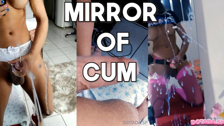 Poster for Manyvids Girl - Torrent Of Cum On The Mirror - Dotadasp - Cumshots, Masturbation (Дотадасп Кончают)