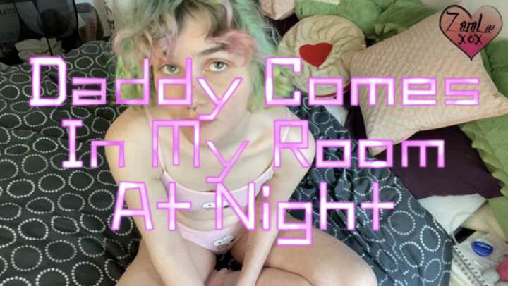 Poster for Daddy Comes In My Room At Night - Jan 24, 2023 - Zara Lee Xox - Manyvids Star - Taboo, Eye Contact (Зара Ли Xox Зрительный Контакт)