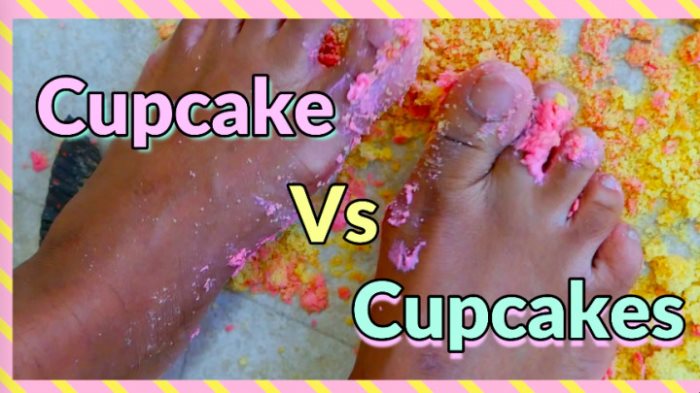 Poster for Cupcake Vs Cupcakes - Cupcake Sinclair - Clips4Sale Creator - Footfetish, Dildos, Foodandobjectcrush (Кекс Синклер Футфетиш)