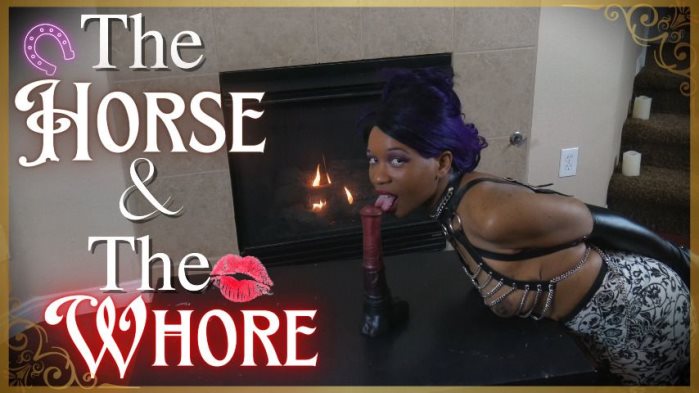 Poster for Cupcake Sinclair - The Horse And The Whore - Clips4Sale Production - Splittongue, Fantasydildo, Submissivesluts (Кекс Синклер Покорные Концы)