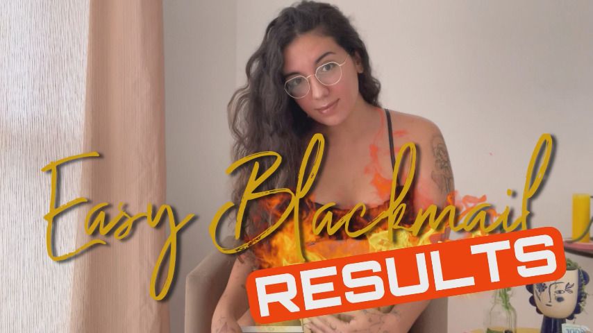 Poster for Easy Blackmail-Fantasy Results - Manyvids Girl - Goddessdri - Games , Face Fetish (Игры)