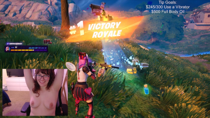 Poster for Manyvids Star - Lewd Gaming Livestream - Victory Royale & Cum - Nerdysadie - Video Games, Fortnite, Live Cams (Живые Камеры)