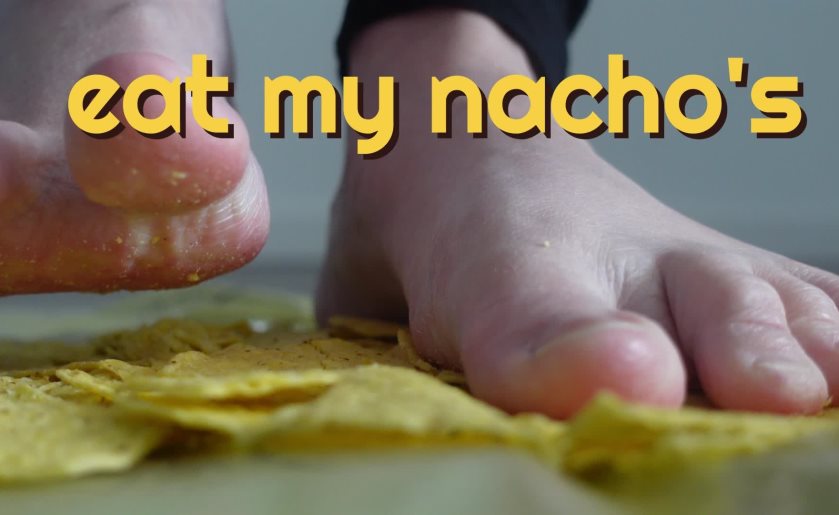 Poster for Eat My Nachos - Clips4Sale Model - Elite Rose - Food & Object Compression, Foot Play (Элитная Роза Игра Ног)