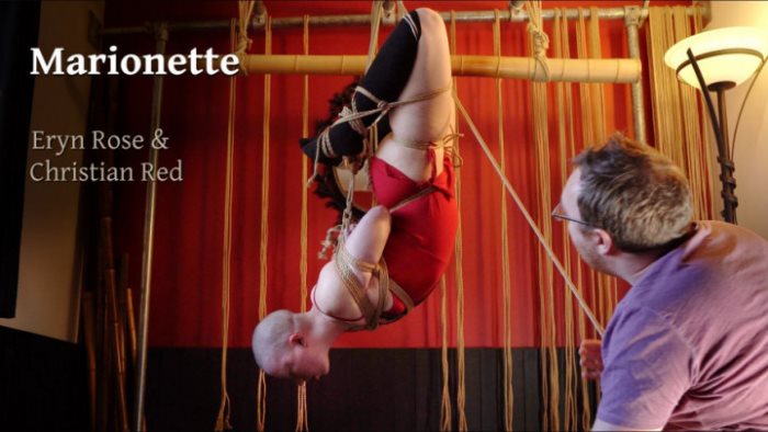 Poster for Eryn Rose - Marionette - Sadistic Rope - Clips4Sale Production - Suspension, Dollfetish, Bondagerope (Эрин Роуз Фетиш Кукол)