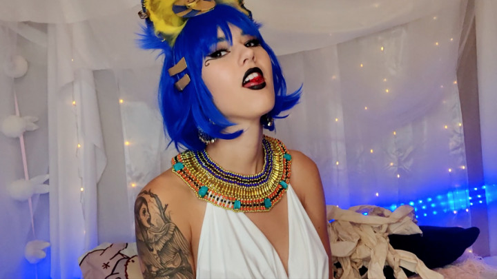 Poster for Kitsune_Foreplay - Manyvids Girl - Ankha Swallows Sacrifices! Softvore/Neck - Vore, Goddess Worship (Поклонение Богине)