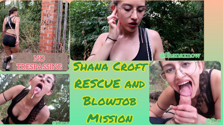 Poster for Shana Croft Rescue & Blowjob Alfxnow - Alfxnow - Manyvids Star - Cosplaying, Video Games (Видеоигры)