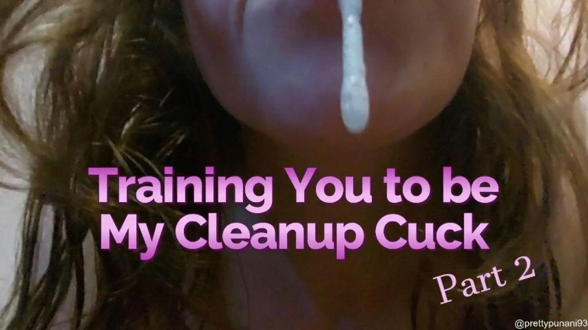 Poster for Lizzymaestro - Training You To Be My Cleanup Cuck Part 2 - Manyvids Girl - Pov, Femdom (Фемдом)