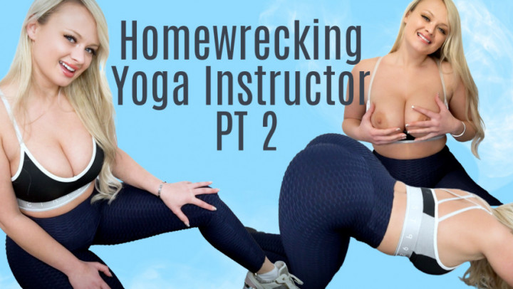 Poster for Homewrecking Yoga Instructor Pt 2 - Peachyskye - Manyvids Star - Yoga Pants, Cheating, Yoga (Обман)