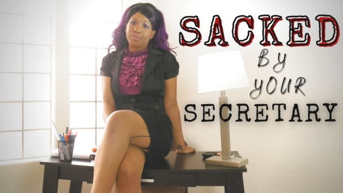 Poster for Sacked By Your Secretary - Clips4Sale Star - Cupcake Sinclair - Striptease, Femdom, Officedomination (Кекс Синклер Стриптиз)