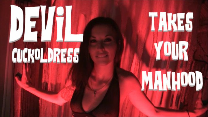 Poster for Cuckoldingmilf Devil Cuckoldress Takes Your Manhood Joi - Manyvids Girl - Cuckoldingmilf - Cuckolding, Humiliation (Унижение)