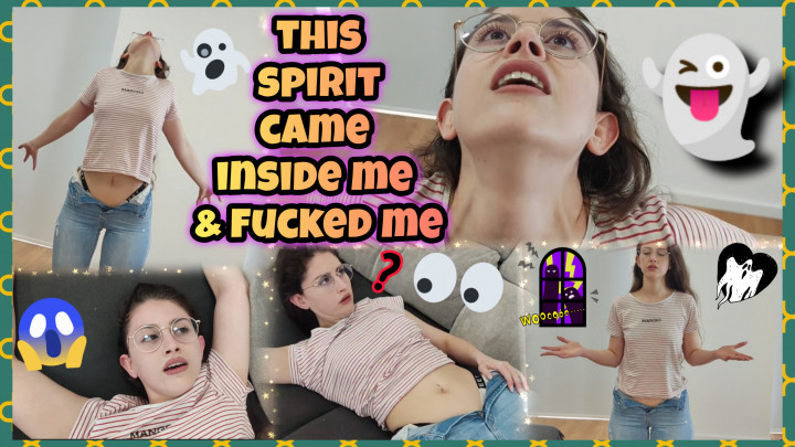 Poster for Manyvids Model - Shanaxnow - Ghost Fucking Being Possessed Spirit Came Inside Me Jeans - Sfw, Spiritual, Ghosts (Шанакснов Призраки)