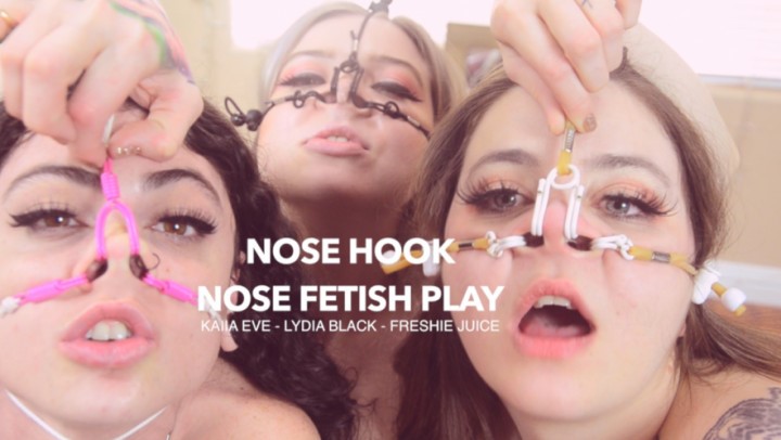 Poster for Manyvids Star - Freshie Juice Nose Fetish And Nose Hook Play - Freshie Juice - Japanese, Tattoos (Свежий Сок Татуировки)