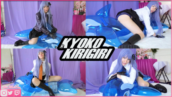 Poster for Missmilarose - Kyoko Kirigiri Humps Inflatable Dolphin - Manyvids Star - Teens (18+), Cosplay (Косплей)