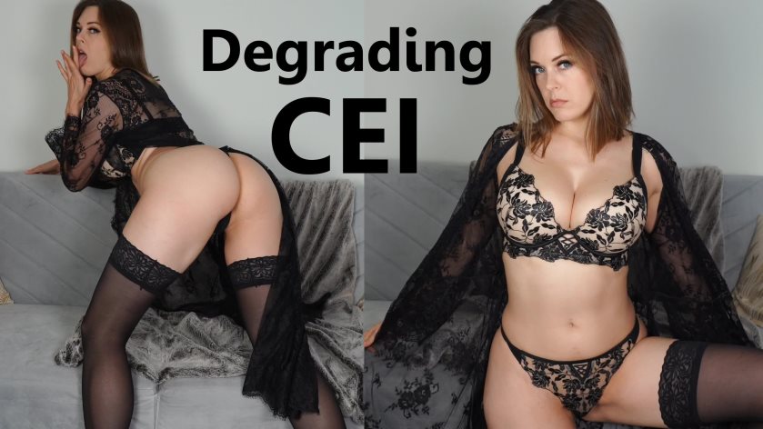 Poster for Degrading Cei - Humiliation From Miss Alika - Clips4Sale Production - Cei, Humiliation, Make Me Bi (Унижение От Госпожи Алики Унижение)