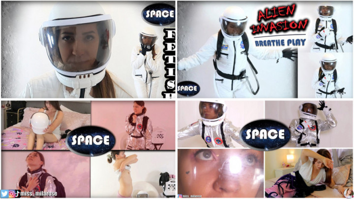 Poster for Astronaut Bundle Deal - Missmilarose - Manyvids Model - Breath Play, Kink (Игра Дыхания)