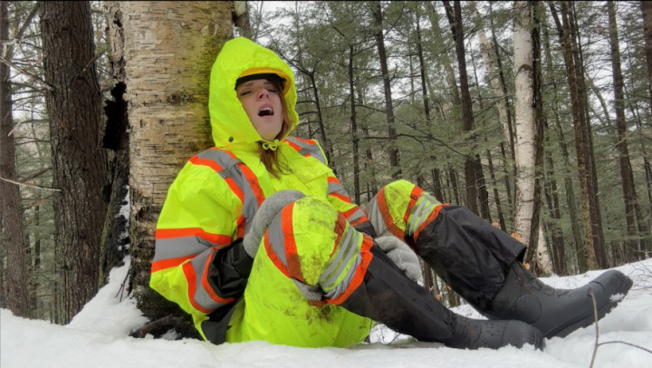 Poster for Manyvids Model - Sneezegoddess - A Sick Day In The Life Of A Construction Worker - Sneezing, Socks, Sneezegoddess (Чихание)