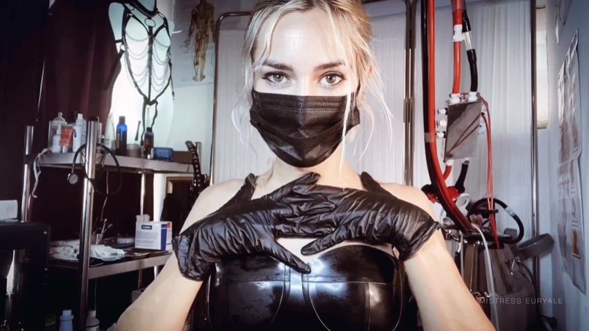 Poster for Mistress Euryale - Mistress Euryale French Black Latex Glove Fetish Joi - Manyvids Girl - French, Medical Fetish (Госпожа Эвриала Медицинский Фетиш)