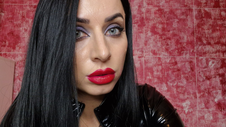 Poster for Manyvids Star - Cei For Red Lips - Part 1 - March 18, 2023 - Moneygoddesss - Lipstick Fetish, Cum Eating Instruction (Инструкция По Поеданию Спермы)