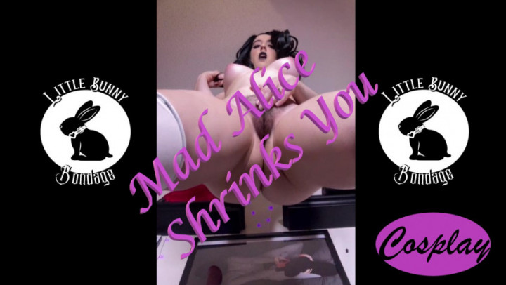 Poster for Manyvids Girl - Mad Alice Shrinks You - Oct 30, 2021 - Littlebunnyb - Pov, Shrinking Fetish, Vore (Фетиш Уменьшения)