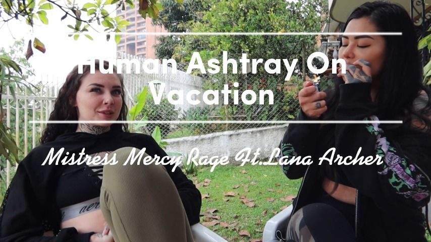 Poster for Manyvids Star - Blazed Brat - Human Ashtray On Vacation Ft.Lana Archer - Double Domination, Human Ashtray, Femdom Pov (Блейз Брат Человеческая Пепельница)