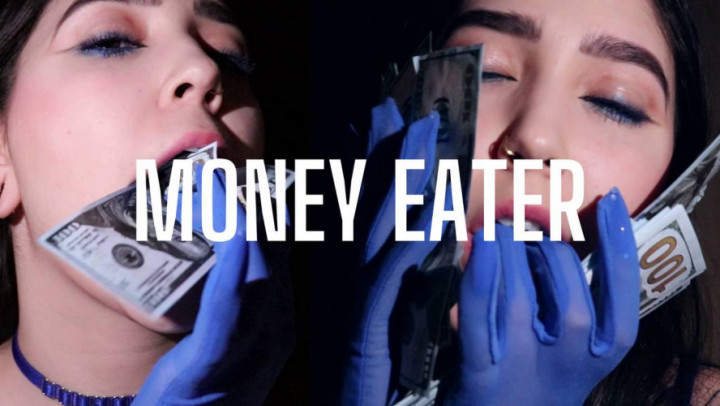 Poster for Manyvids Model - Money Eater By Devillish Goddess Ileana - Devillishgoddess - Femdompov, Vore, Financialdomination