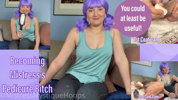 Poster for Mistressmystique - Becoming Mistress'S Pedicure Bitch - Clips4Sale Model - Footslavetraining, Sfw, Footfetish