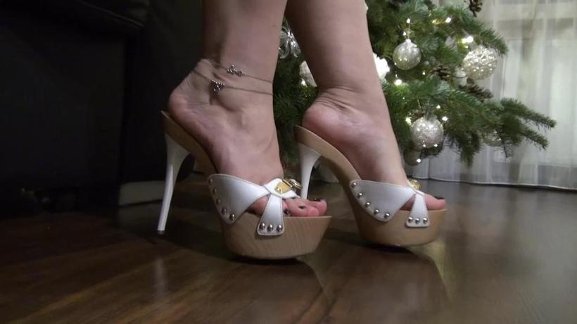 Poster for Clips4Sale Star - Madiheels - Christmas Time - Foot Fetish, Footsie, Shoe Fetish (Фут-Фетиш)