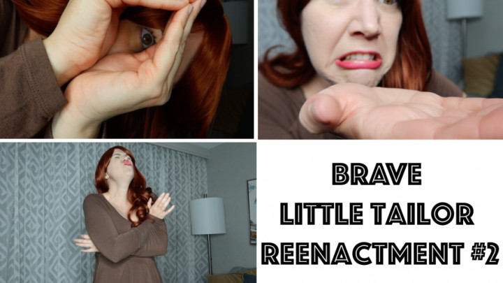 Poster for Manyvids Girl - Ivystarshyne - Brave Little Tailor Reenactment #2 - May 8, 2023 - Growth Fetish, Giantess, Acting (Фетиш Роста)