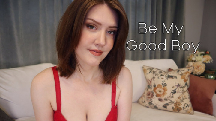 Poster for Manyvids Model - Scarlettbelle - Be My Good Boy - October 10, 2021 - Sensual Domination, Joi (Чувственное Доминирование)