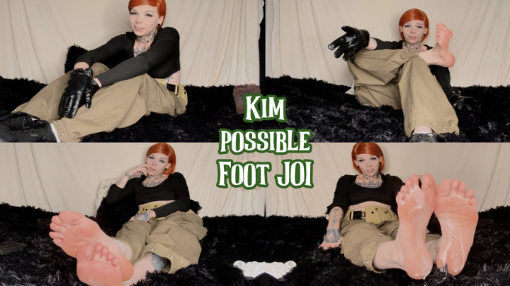 Poster for Kim Possible Foot Joi - Tetra69 - Manyvids Star - Feetjoi, Cumshot (Тетра69 Footjoi)