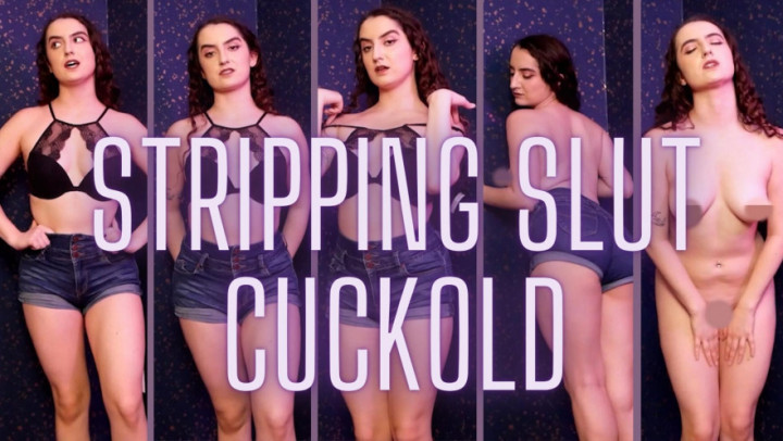 Poster for Littlebunnyb - Manyvids Star - Stripping Slut Cuckold - Mar 20, 2023 - Strip Tease, Fetish, Cuckolding (Фетиш)