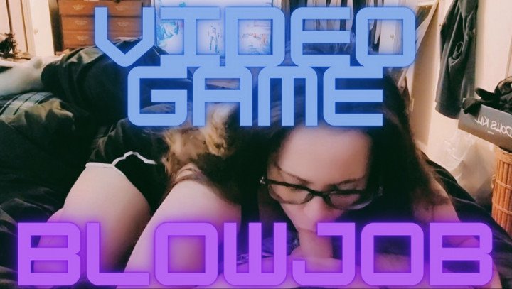 Poster for Caityfoxx - Caityfoxx Video Game Blowjob - Manyvids Girl - Real Couple, Cum.On.Tits (Кончить.На.Сиськи)