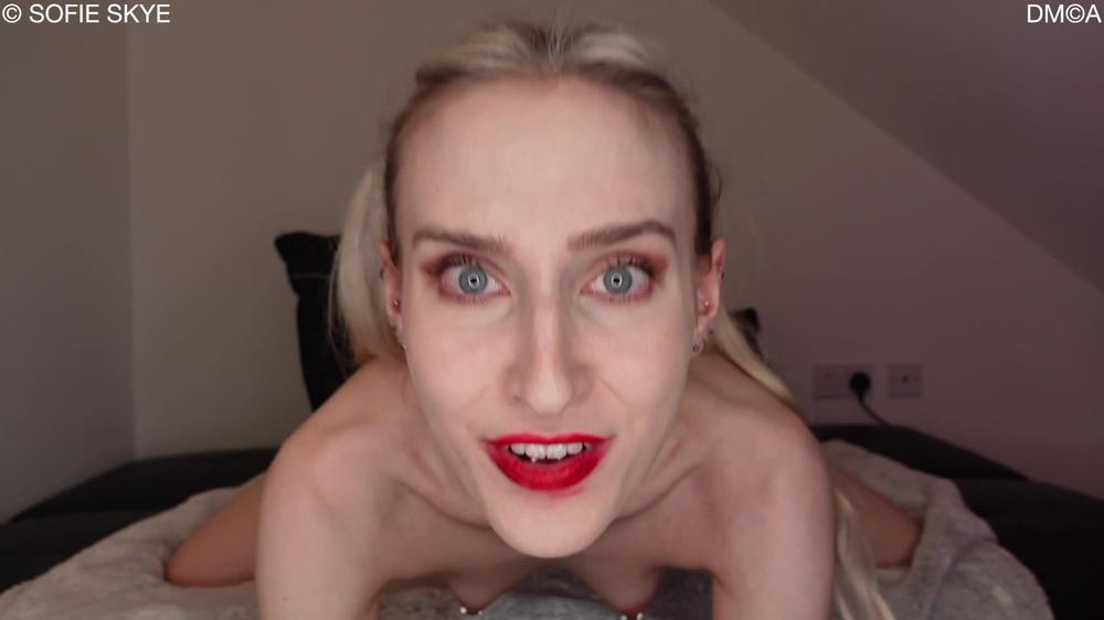 Poster for Sofie Skye - Manyvids Star - Daddy S Mouth Whore Lipstick Cum Facial - Face Fetish, Taboo (Софи Скай Табу)