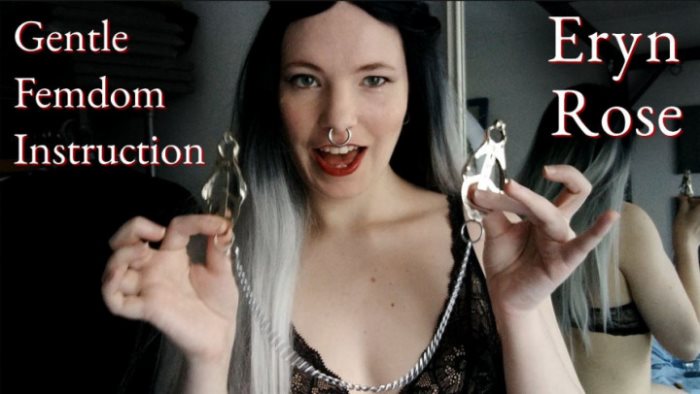 Poster for Eryn Rose - Gentle Femdom Instruction - Clips4Sale Shop - Nippleplay, Instructional (Эрин Роуз Игра С Сосками)