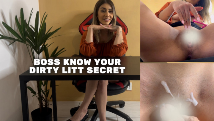 Poster for Akali Lunar - Manyvids Model - B/G Taboo - Your Boss Know About You Dirty Secret - July 28, 2023 - Taboo, Family, Boy Girl (Акали Лунар Табу)