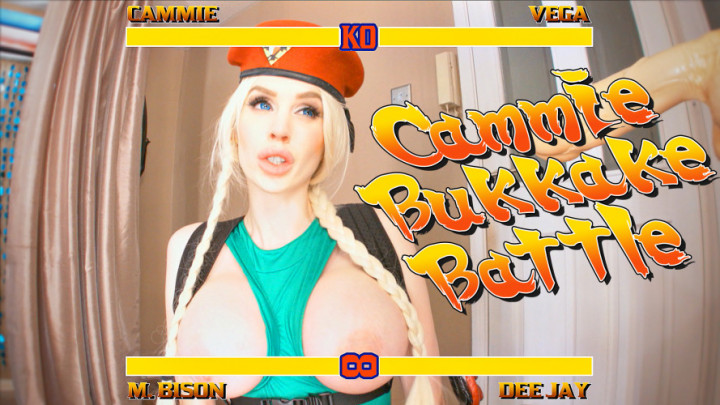 Poster for Manyvids Girl - Roxy Cox - Cammy Bukkake Battle - October 10, 2018 - Facials, Cosplay (Рокси Кокс Косплей)